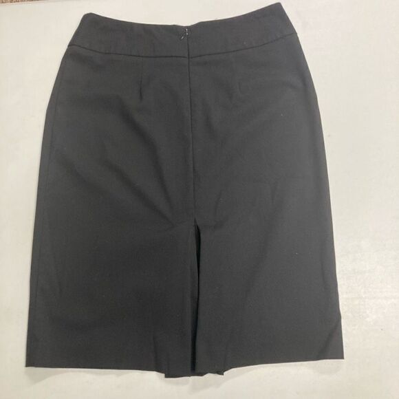 New York & Company Women's Stretch Pencil Skirt Black Size 0 - Picture 7 of 9